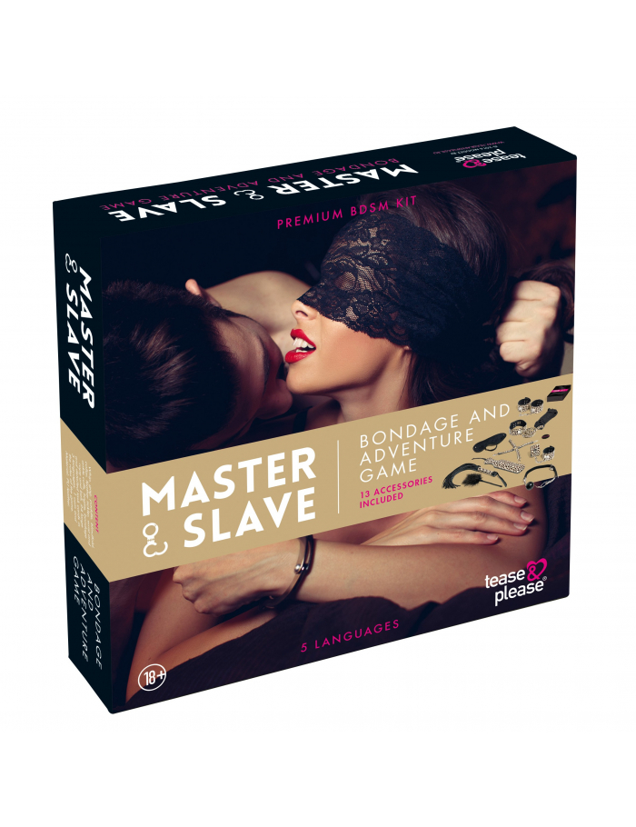 Kit BDSM Master and Slave Premium - Beige