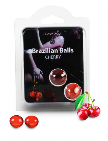 Duo Brazilian Balls Cerise...