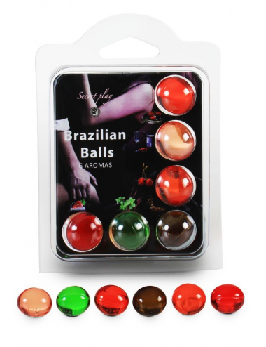 6 Brazilian Balls Aroma 3386