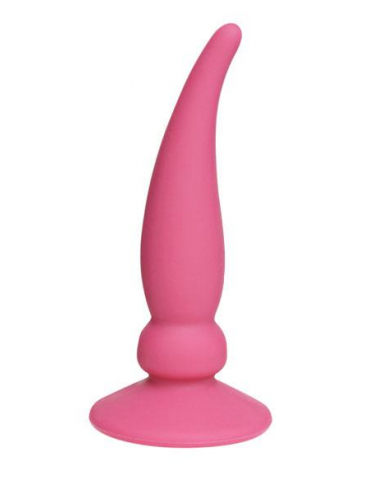 CURVED HORN SILICONE FUCHSIA