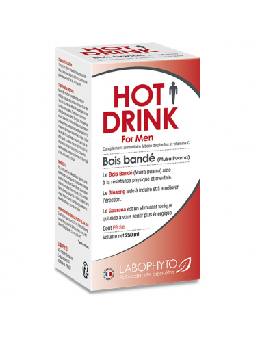 HotDrink Bois bandé Homme -...