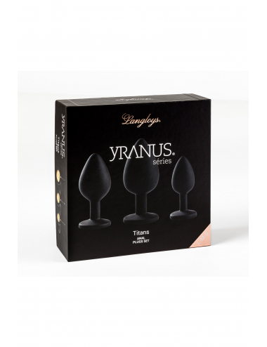 SET 3 PLUG ANAL TITANS YRANUS