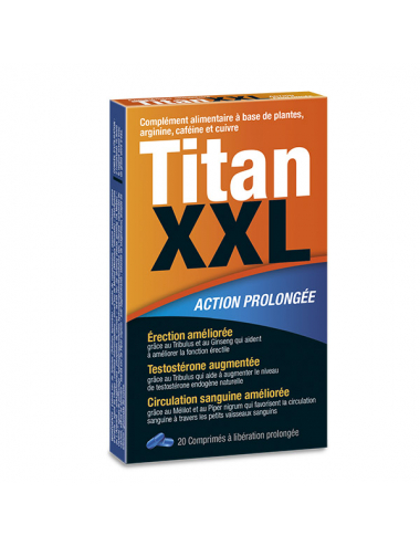 Titan XXL Homme - 20 gélules