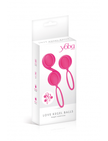 SET 2 KEGEL BALL PINK