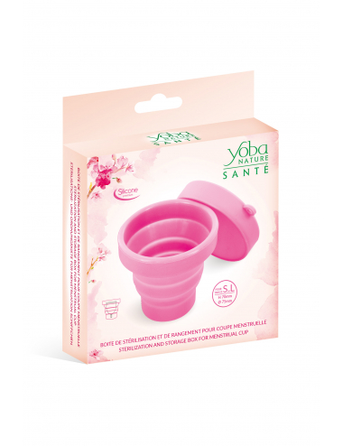 CUP STERILIZER PINK YOBA