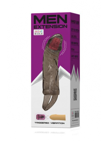 MEN EXTENSION VIBRATING BLACK