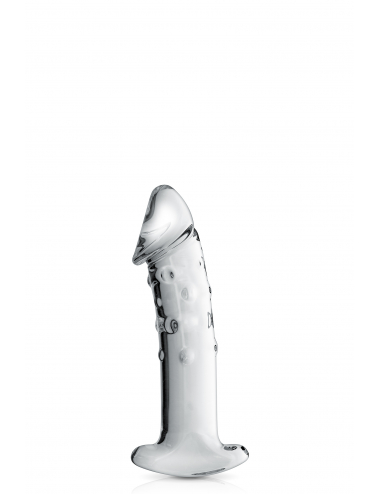 GLASS DILDO 3 CLEAR GLOSSY...