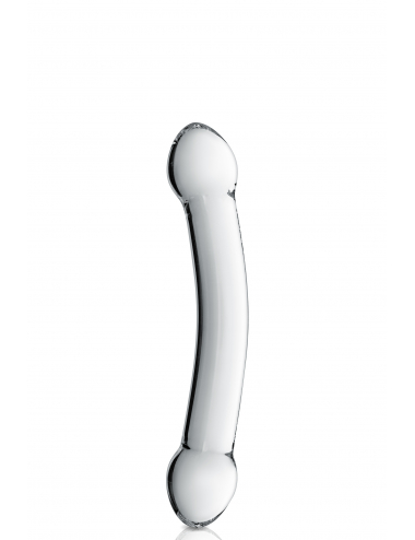 GLASS DILDO 7 CLEAR GLOSSY...