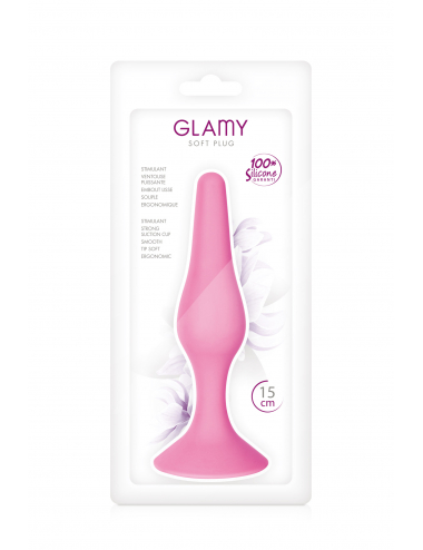 PLUG ANAL GLAMY FIN PINK L