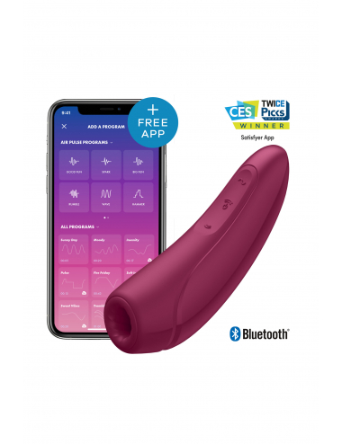 SATISFYER CURVY 1+ BORDEAUX