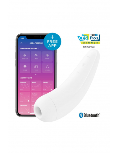 SATISFYER CURVY 2+ BLANC