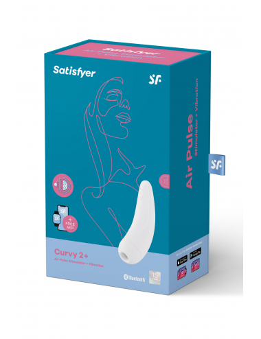 SATISFYER CURVY 2+ BLANC