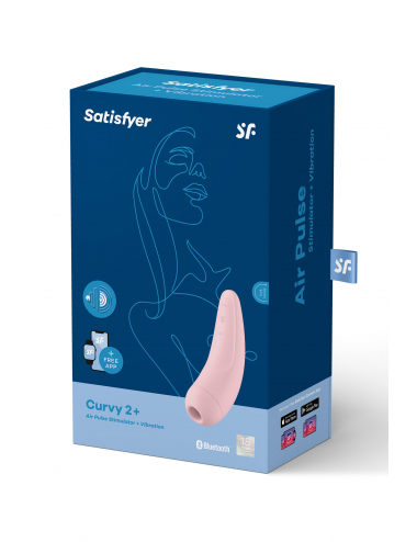 SATISFYER CURVY 2+ ROSE