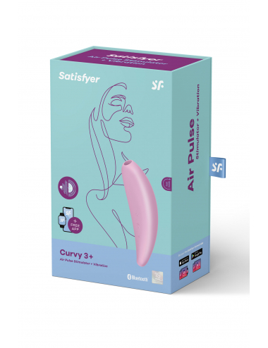 SATISFYER CURVY 3+ ROSE