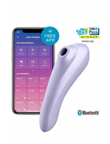 SATISFYER DUAL PLEASURE VIOLET