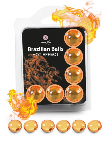 6 Brazilian Balls "Hot...