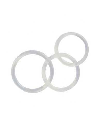 COCK & BALL RINGS SILICONE X3