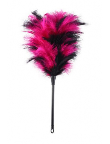 FEATHER DUSTER BLACK AND PINK