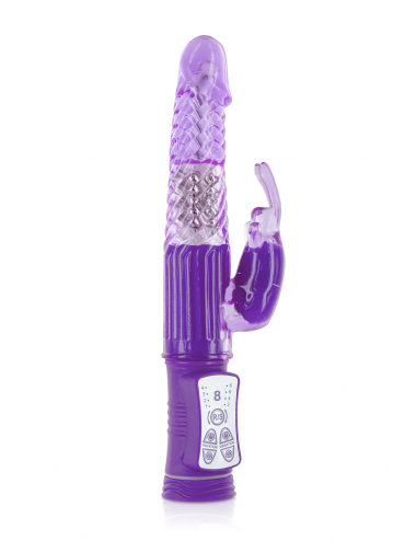 GLAMY VIBRO RABBIT LINE VIOLET