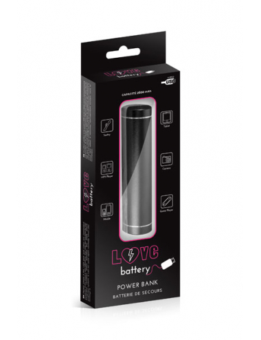 CHARGEUR LOVE BATTERY BLACK