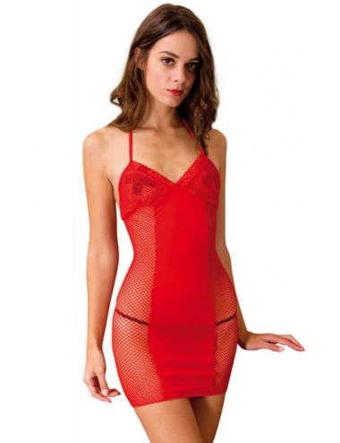 ROBE DERNIER TANGO XL ROUGE