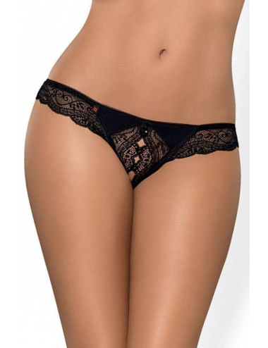 STRING OUVERT MIAMOR NOIR S/M