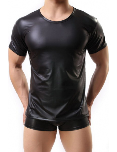 T-SHIRT HOMME MP075 NOIR XL