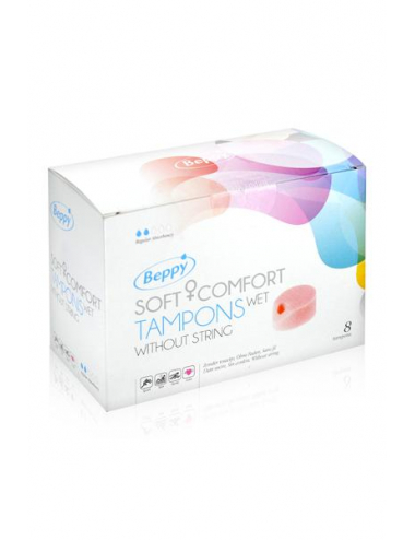 COMFORT TAMPONS WET X8