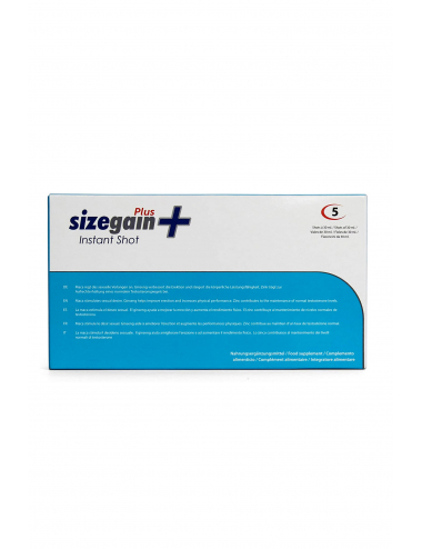 SIZEGAIN PLUS INSTANT SHOT 5