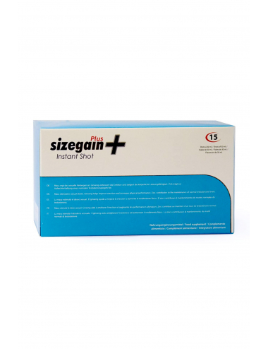 SIZEGAIN PLUS INSTANT SHOT 15