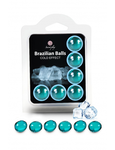 6 COLD EFFECT BRAZILIAN BALLS