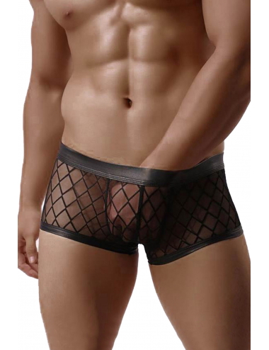 BOXER HOMME MP056 NOIR S