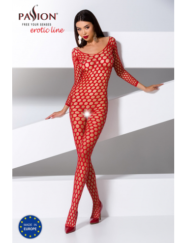 BS077R Bodystocking - Rouge