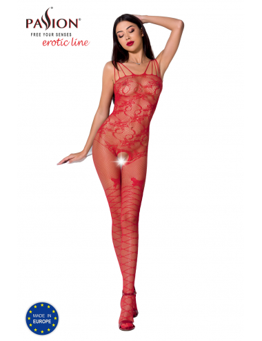 BS076R Bodystocking - Rouge