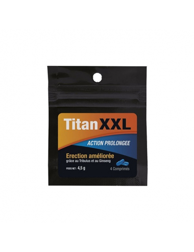 Titan XXL Homme - 4 comprimés