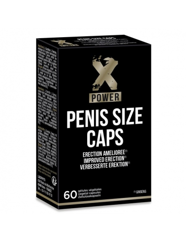 Penis size caps -  60 gélules