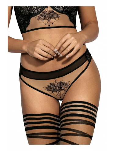 V-9035 String brésilien - Noir