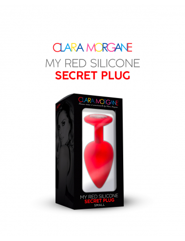 My Red Silicone Secret Plug...