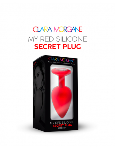 My Red Silicone Secret Plug...