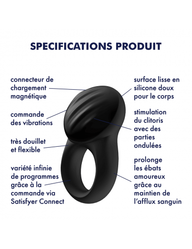 Cockring connecté Satisfyer...