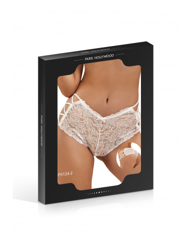 PANTY DENTELLE BLAN L/XL