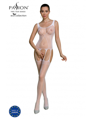 ECO BS007 Bodystocking - Blanc