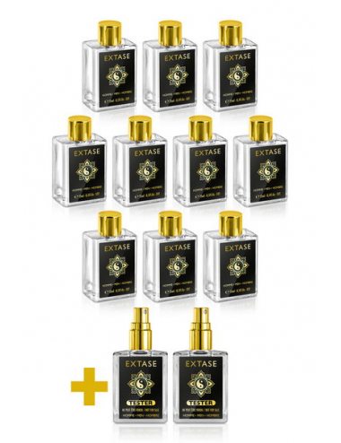 10 PARFUMS EXTASE FOR HIM+2...