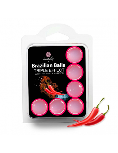 6 Brazilian Balls "Triple...