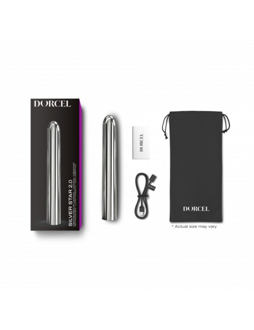Vibromasseur Silver Star De La Marque DORCEL - Sextoy Unisexe - Neuf