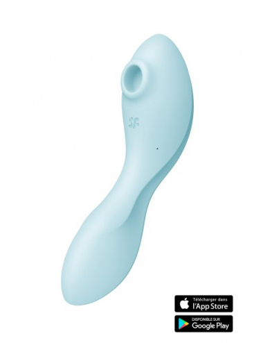 SATISFYER CURVY TRI 5+ BLEU