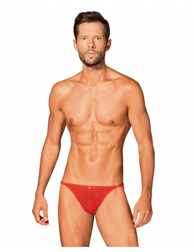 Obsessiver String Homme rouge