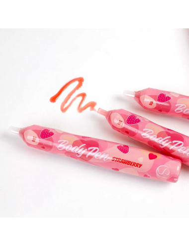 Stylo comestible Fraise